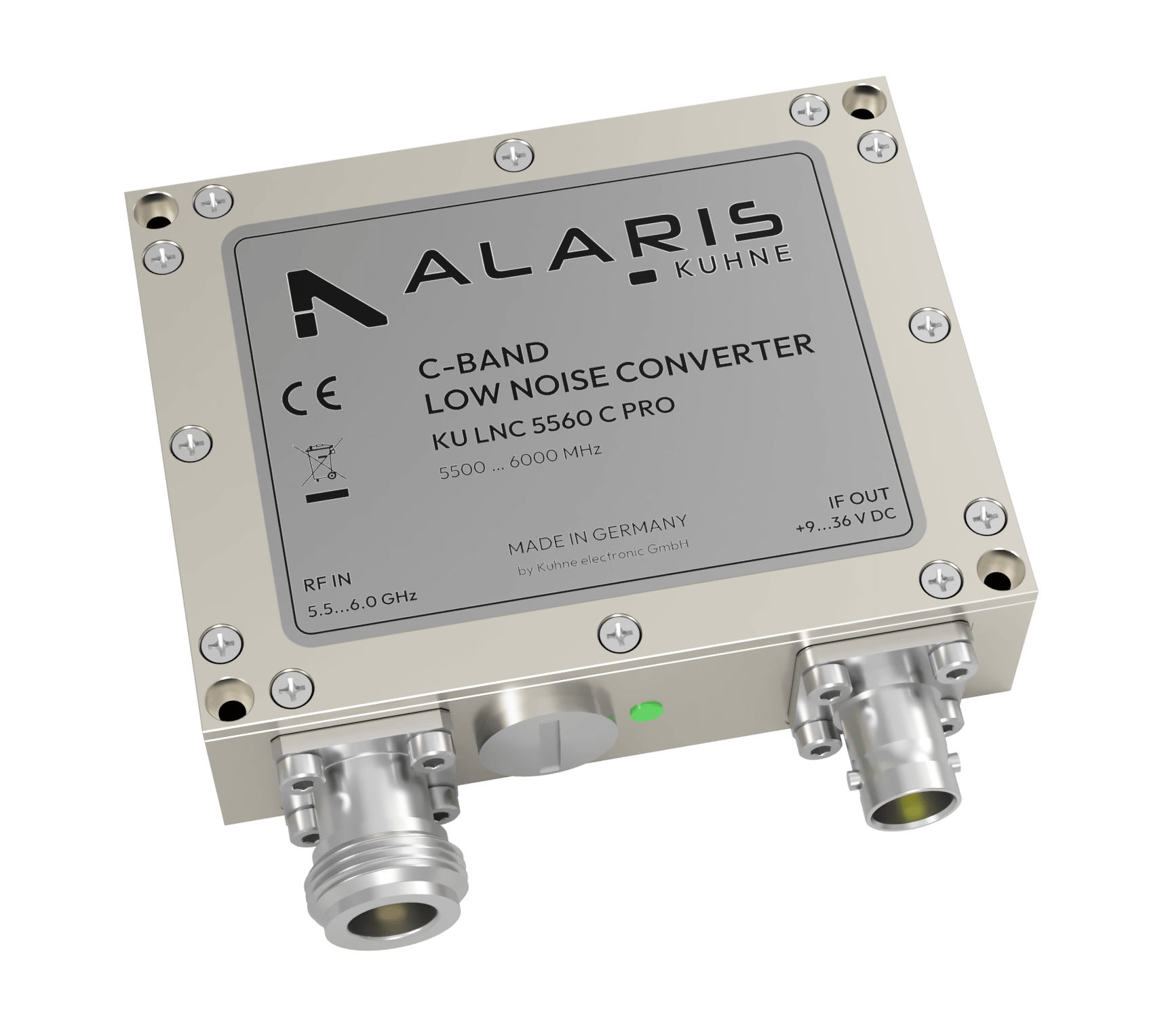 Down Converter, 5500 ... 6000 MHz (KU LNC 5560 C PRO)